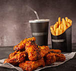 Black Rooster Peri Peri food