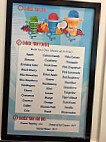 Tropical Sno menu