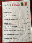 La Regina menu