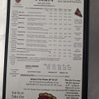 Mri Pizza Mabou River Inn Pizza menu