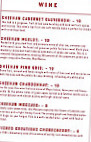 Red River Brewing Company Distillery menu