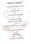 Brasserie Le Jura menu