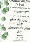 Au Jardin menu