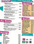 Rio Grande Diner menu