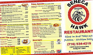 Seneca Hawk menu