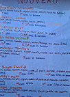 Famillys Friterie menu