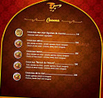 Bersot De L'orient menu