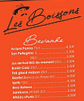 Chez Peppone menu