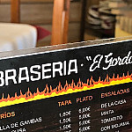 Braseria El Gordo menu