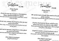 Château de Besseuil menu