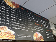 Aslan Kebab menu