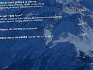 Le Hors Pistes menu