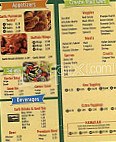 Round Table Pizza menu