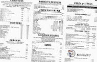 Woody's Deli menu