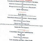 La Taverne Du Grand Ouest menu