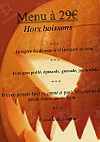 Le Bistrot Du Quai menu