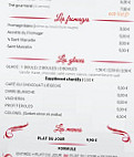 Brasserie De La Place menu