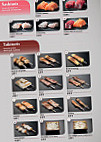 Fujiya Sushi menu