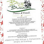 Borgo Buonanotte menu