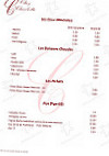 Chez Charlotte menu