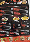 Chez Pierrot menu