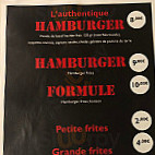 Le Venissia menu