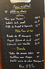 Le Mistral menu