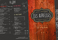 Hôtel Les Airelles menu