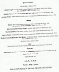 Bistro At 6208 menu