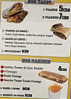 Genlis Kebab menu