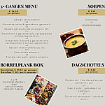 Het Kasteel Van Rhoon menu