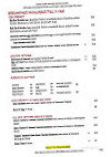 Red Rock Cafe menu