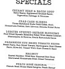 Norcina menu