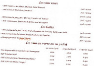 Le Jura menu