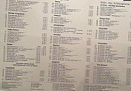 Roma menu