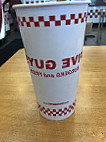 Five Guys Burgers Fries food