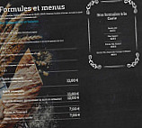 Le Capellain menu