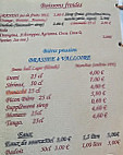 Les Chalets De L'armera menu