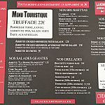 La Bonne Franquette menu