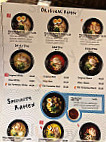 Manichi Ramen menu