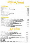 L'assiette Bleue menu