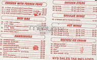 Kennedy Fried Chicken menu