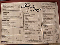 Non Solo Vino menu