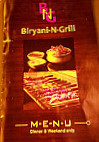 Biryani N Grill menu