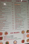 Le Mediterranee menu