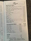 Paisano's Pizzeria menu