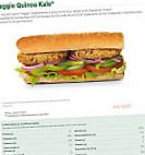 Subway Saint Brieuc menu