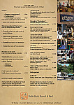 De Bosberg menu