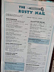 Rusty Nail Grill menu