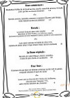 L’atelier De Guillaume menu